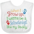 thumbnail image 3 of Inktastic Gastroenterologist Like Daddy Boys or Girls Baby Bib, 3 of 4