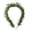 E, variant on Lighted Faux Cedar Christmas Garland LED Decorative Wreath, Festive Holiday Decor for Indoor and Outdoor Display, Christmas Tree Alternative for Mantel Wall and Enhancement