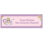 Fun Express Tea Party Photo Custom Banner
