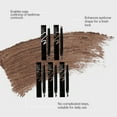 thumbnail image 5 of Eyebrow Pencil Waterproof for Women, Fill & Fluff Eyebrow Pomade Pencil, Dual-Sided Natural Soft Textured Eyebrow Pencil, Brow Perfecter, Dual-Ended Eyebrow Tool, Pencil and Pomade (Dark Brown), 5 of 9