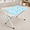 Blue, variant on Detachable Pet Grooming Bed, 23.62 in Stainless Steel Elevated Hammock with Polyester Fabric for Small Dogs and Cats, Bathing, Nail Trimming and Grooming Gray