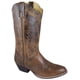 thumbnail image 1 of Bota vaquera de cuero marrón - Talla EE. UU.: 9 Smoky Mountain Boots 6476-9M, 1 of 1
