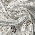 thumbnail image 5 of Ambesonne Botanical Valance Pack of 2, Botanical Drawn by Hand, 54"X12", Dark Rosewood and White, 5 of 5