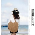 thumbnail image 5 of Zhengup Women Straw Beach Bag Large Summer Purse Woven Straw Handbags Tote Shoulder Bag for Vacation Travel, 5 of 6