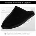 thumbnail image 5 of CLPP'LI Mens Slip on Slippers - Black - 8, 5 of 5