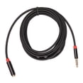 thumbnail image 2 of Cable de audio a Cable de extensión AUX Jack de 3,5 mm para computadora Coche TV DVD JShteea  Nuevo, 2 of 9