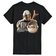 thumbnail image 2 of Star Wars - The Mandalorian Mando Portrait - Men's Short Sleeve Graphic T-Shirt, 2 of 5