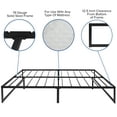 thumbnail image 6 of Emma + Oliver 14" Queen Platform Bed Frame & 10" Mattress in a Box - No Box Spring Required, 6 of 13