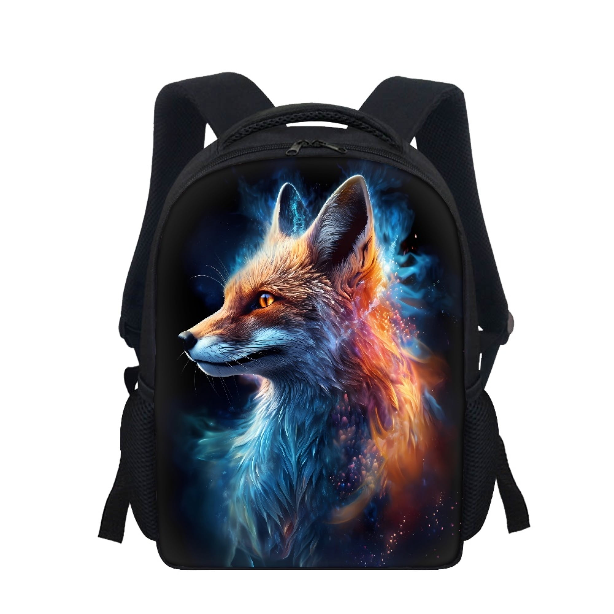 ZOCAVIA Cool Wolf Print Backpack for Boys 12 inch Backpacks with