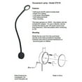 thumbnail image 4 of Gooseneck 12 volt Map Light Chart Light - Warm White (4,000K) LED Lamp for Home, Car, Truck, Boat, RV and Aircraft applications, 4 of 5