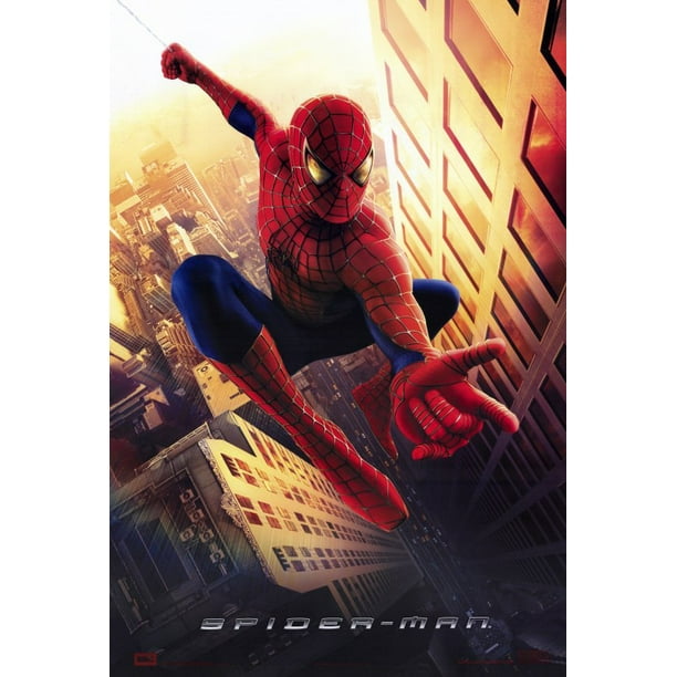 Spider Man 2002 27x40 Movie Poster Walmart Com Walmart Com