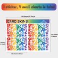 thumbnail image 2 of Colorful Flower Credit Card Skins Debit Card Skin Sticker Covering Personalizing Bank Card Protecting Decals Waterproof Removable No Bubble Slim for Transportation Key Card 7.3x5.4Inch DIY, 2 of 8