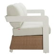 thumbnail image 5 of ZUO Gelo Sofa White & Brown, 5 of 11