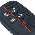 thumbnail image 7 of DON'T TOUCH MY KEY Silicone 5 Button Car Key Cover Case Holder for Land Rover Discovery Freelander, 7 of 7