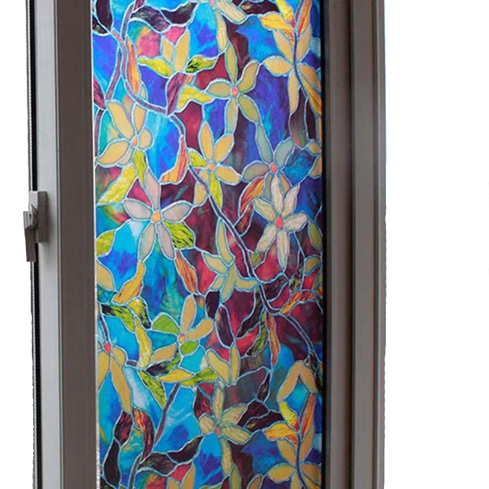 Details about   3D Queen's Palace ZHUA651 Window Film Print Sticker Cling Stained Glass UV 