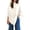 White, variant on EYNMVR Women Oversized Knit Sweater Soft Elegant Casual Pullover Versatile Loose Fit Tunic Top For Fall Winter Comfort