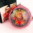 thumbnail image 4 of Festival Lion Red - Inside Painted Glass Ornament with Premium Gift Box Handmade for Home and Office Perfect for Halloween, Thanksgiving, 4 of 9