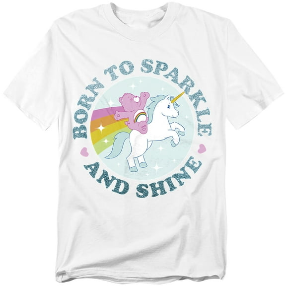 Care Bears T-Shirt Born To Sparkle And Shine Unisex Graphic Tee for Men & Women