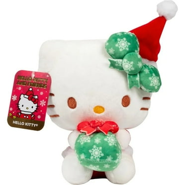 Hello Kitty & Friends 8" Hello Kitty Plush - Officially Licensed - Collectible Sanrio Cute Soft Stuffed Animal Toy - Gift for Kids, Girls, Boys & Fans