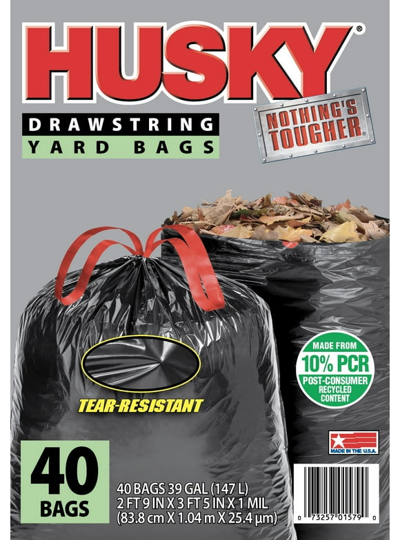 Husky Trash Bags in Trash Bags