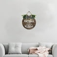 thumbnail image 2 of Eveokoki 12" Football Decoration Sign，Football is My Favorite Season Door Sign for Party Decoration Yard，Rustic Wooden Hanging Football Wreaths for Home Wall Decor Gift Outdoor Indoor, 2 of 5