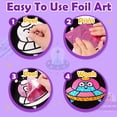thumbnail image 5 of pigipigi Art Craft Activity for Kids: Fun Foil Planet Space, No Mess Creative Travel Supply Set, Idea Birthday Christmas Valentine Gift for Girl Boy Children 3 4 5 6 7 8 9 Year Old, 5 of 7