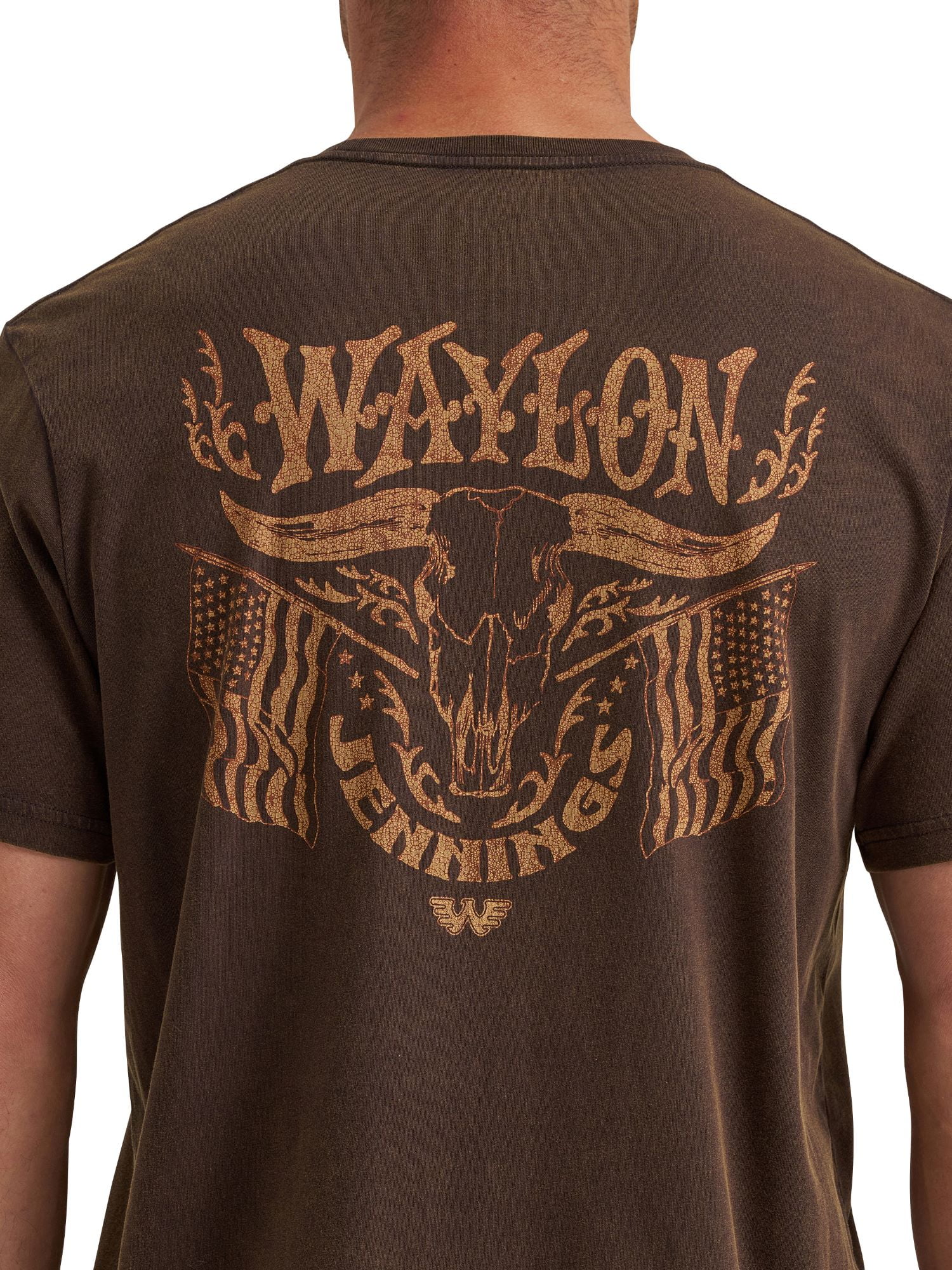 Wrangler® Men's Short Sleeve Waylon Jennings Graphic Tee, S-3XL
