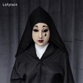 thumbnail image 2 of Máscara espeluznante de Venecia, Cosplay, cara de fantasma de terror, casco de látex, vestido de Carnaval de Halloween, accesorios de disfraces de fiesta, 2 of 5