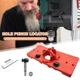thumbnail image 2 of 26/35mm bisagra agujero abridor Jig guía de taladro localizador pasador Jig Kit para carpintería Hugtrwg Para estrenar, 2 of 8