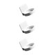 thumbnail image 5 of Injueey Bottle Hanging Holder Wall-Mounted White Round Multifunctional Home Self-Adhesive Storage Hand Shelf Soap Hands-Free Support Type1 NO1, 5 of 6