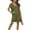 Army Green, variant on Women's Crochet Cover Up Beach Beachwear Light Sun Protection Cover Up Dress V Neck Spring Short Sleeve Red Small-X-Large