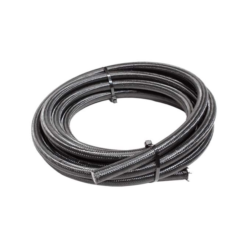 Nitrous Express 8An Braided Stainless Ptfe Hose - 15Ft Black SNF-60815B