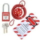 thumbnail image 5 of Candado De Seguridad, Kit De Bloqueo De Cable Ajustable De Acero Inoxidable Bloqueo De Válvula Universal Para Seguridad Para Aislamiento De Energía, 5 of 7