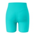 thumbnail image 7 of Wamejoo Womens Cross Waist Swim Shorts Tummy Control Bathing Suit Bottom Boy Shorts Swimsuit Bottom (Sky Blue, XL), 7 of 7