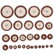thumbnail image 1 of Almohadilla de cuero para saxo fácil de reemplazar y usar Estructura simple Almohadilla para saxo de larga vida útil para amantes de los instrumentos Saxofón soprano ANGGREK Otros, 1 of 8
