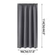 thumbnail image 3 of Paquete de 2 Cortinas de Seda Lisas con Aislamiento Térmico y Ahorro de Energía Opacas y, Gris MNFD, 3 of 5