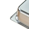 thumbnail image 3 of Full Size Steam Table Pans,6-Pack 20.87*13*2.36inch Restaurant Steam Table Pans Commercial, Hotel Pan Made of Stainless Steel, 3 of 12