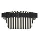 thumbnail image 3 of Fotbe Black And White Thick Stripes Cangurera Cuadrada con Estampado de Doble Capa, Bolsa de Cintura Ajustable Mini para Hombres y Mujeres, 3 of 9