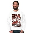 thumbnail image 3 of Cool Urban Popeye Talk is Cheap Men's Crewneck Sweatshirt Brisco Brands S, 3 of 6