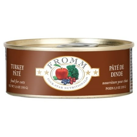 Fromm Four-Star Nutritionals Turkey Pate 5.5 Oz (Case of