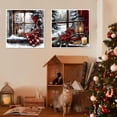 thumbnail image 2 of Art Craft Kit Tiwabb, paquete de 4 pinturas navideñas con diamantes, 30 x 30 cm, 2 of 8