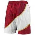 thumbnail image 2 of Men's Mitchell & Ness Red Atlanta Hawks Hardwood Classics Lunar New Year Swingman Shorts, 2 of 3