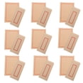 thumbnail image 1 of Raindrops 44Pcs Wedding Invitation Envelope Set Khaki Vintage Chinese Style Kraft Paper for Letters and Packaging, 1 of 6