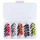 thumbnail image 1 of Underspin Fishing Jig Heads Crappie Jigs 25 Piezas Ojos 3D para Panfish Bass, 1 of 9