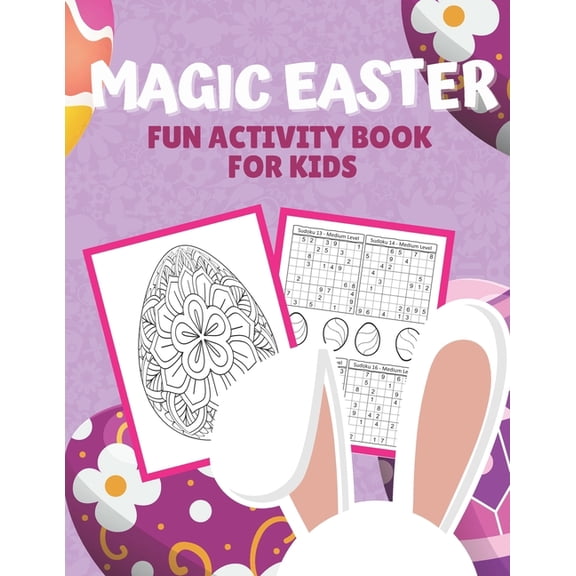 Magic Easter: Fun Activity Book For Kids (Paperback)