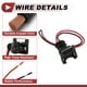 thumbnail image 5 of 1 Juego de Cableado del Zócalo de Luz Indicadora para Renault para Iveco No.5001834564 Conector de Pigtail con Conector Pre-Cableado y Tubo Termoretráctil, 5 of 7
