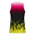 thumbnail image 5 of 3d Flame Tank Top Men,Summer Sportstank Tops for Men,Cool Gradient Flame Design Graphic Round Neck Sleeveless Shirts,Casual Mens Gym Athletic Fitness Running Workout Tank Tops, 5 of 5