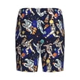 thumbnail image 5 of Fotbe Astronauts in sport Pajama Shorts for Men, Men's Pajama Bottoms, Sleepwear,Short Pajama Pants-Medium, 5 of 9