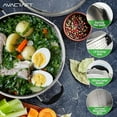 thumbnail image 4 of AVACRAFT Tri-Ply Stainless Steel Stockpot with Glass Strainer Lid, Side Spouts, 6 Quart Multipurpose Sauce Pot, 4 of 7
