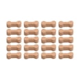 thumbnail image 1 of 20 piezas de conectores de vías de tren de madera, piezas de vías de tren de juguete para niños, bloques de construcción educativos y divertidos, de, 1 of 9